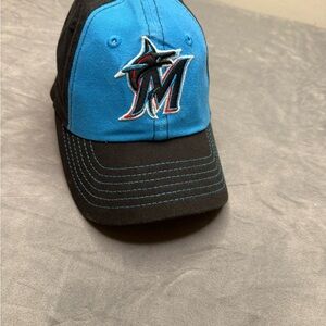 Miami Marlins toddler Blue and Black Baseball Cap